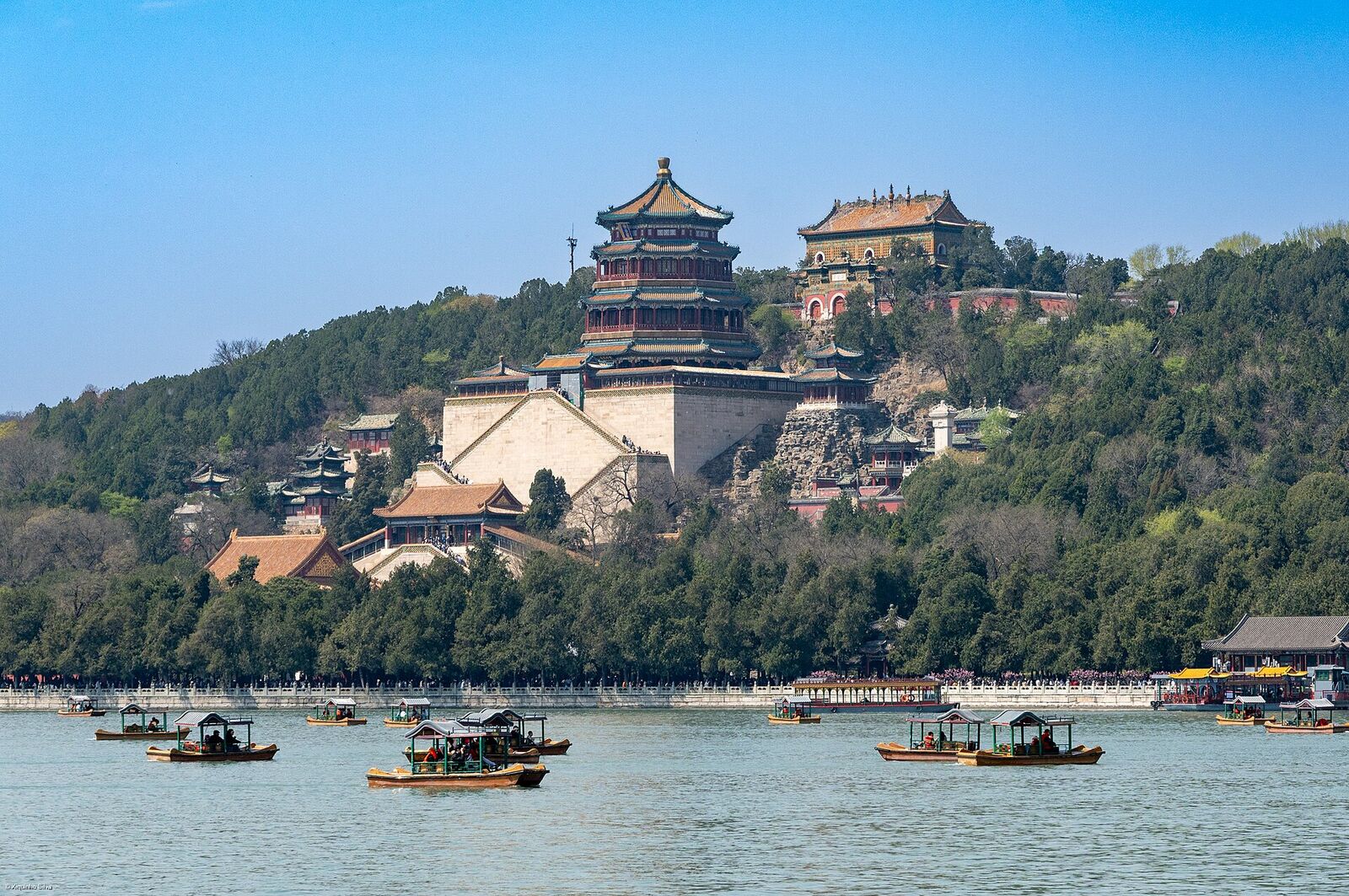 Colina de la Longevidad y lago Kunming, Palacio de Verano